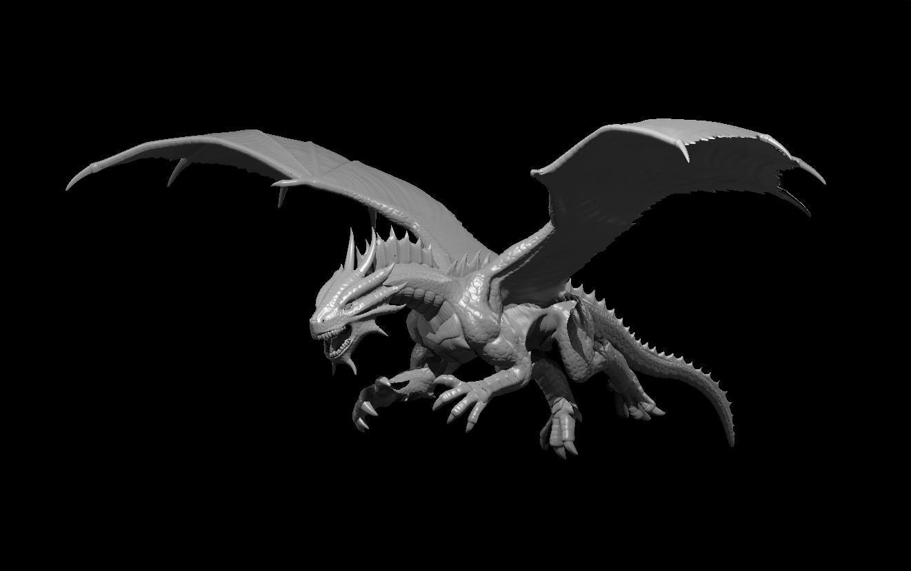 Bronze Dragon (Various Ages and Poses) - MZ4250