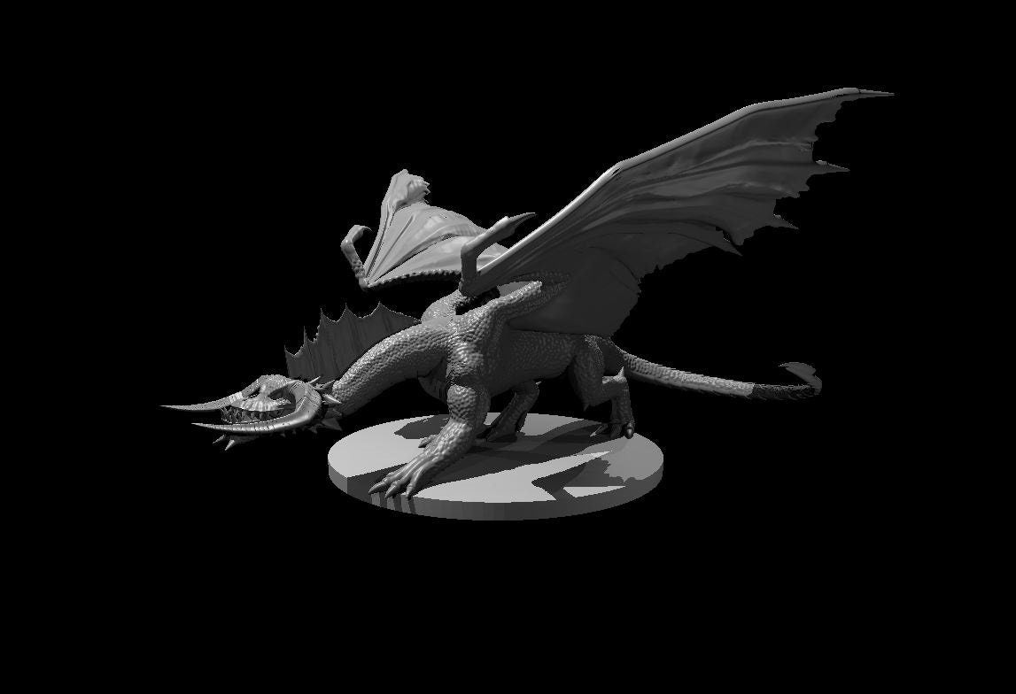 Black Dragon (Various Ages and Poses) - MZ4250