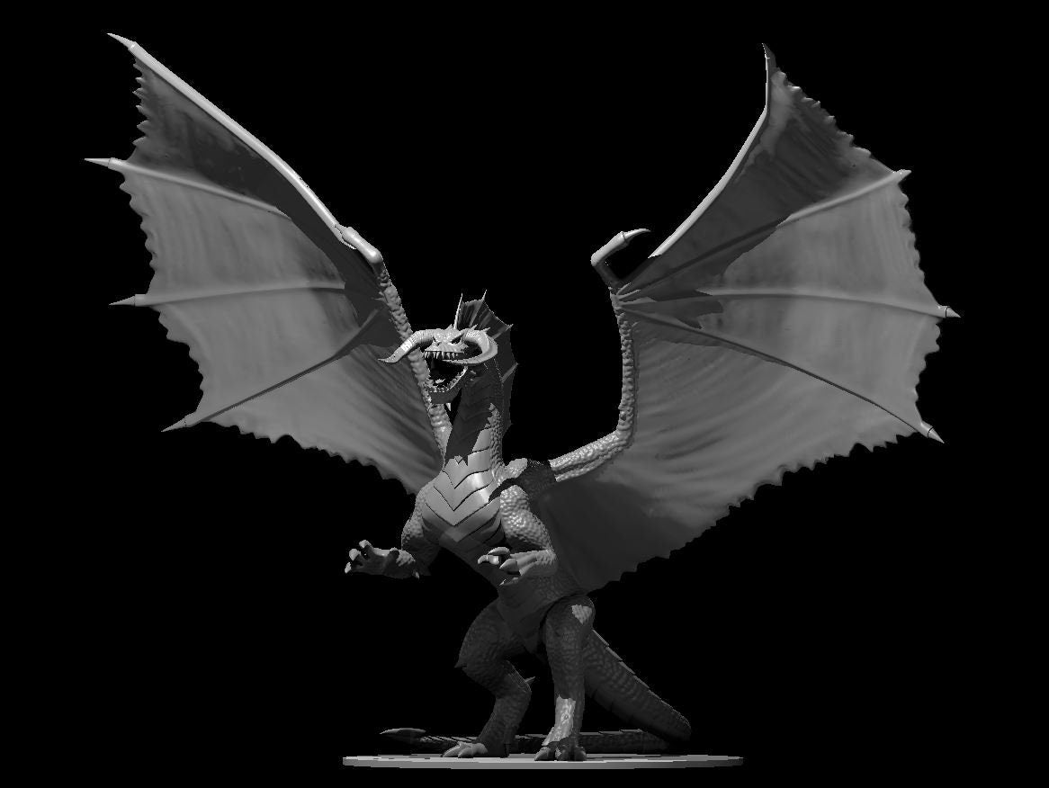 Black Dragon (Various Ages and Poses) - MZ4250