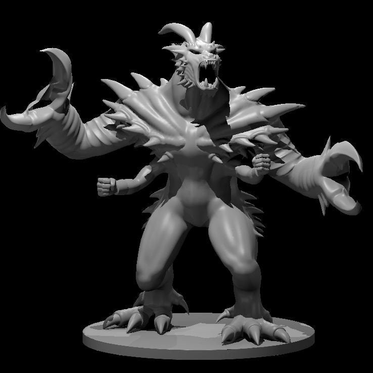 Glabrezu, Lobster Clawed Demon (2 Variants Available) - MZ4250