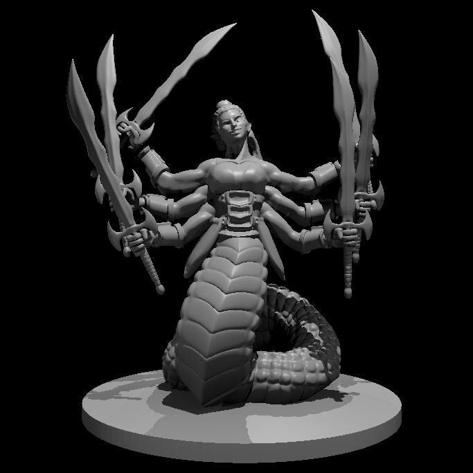 Maraliths, 6 Armed Snake Demons (3 Variants Available) - MZ4250