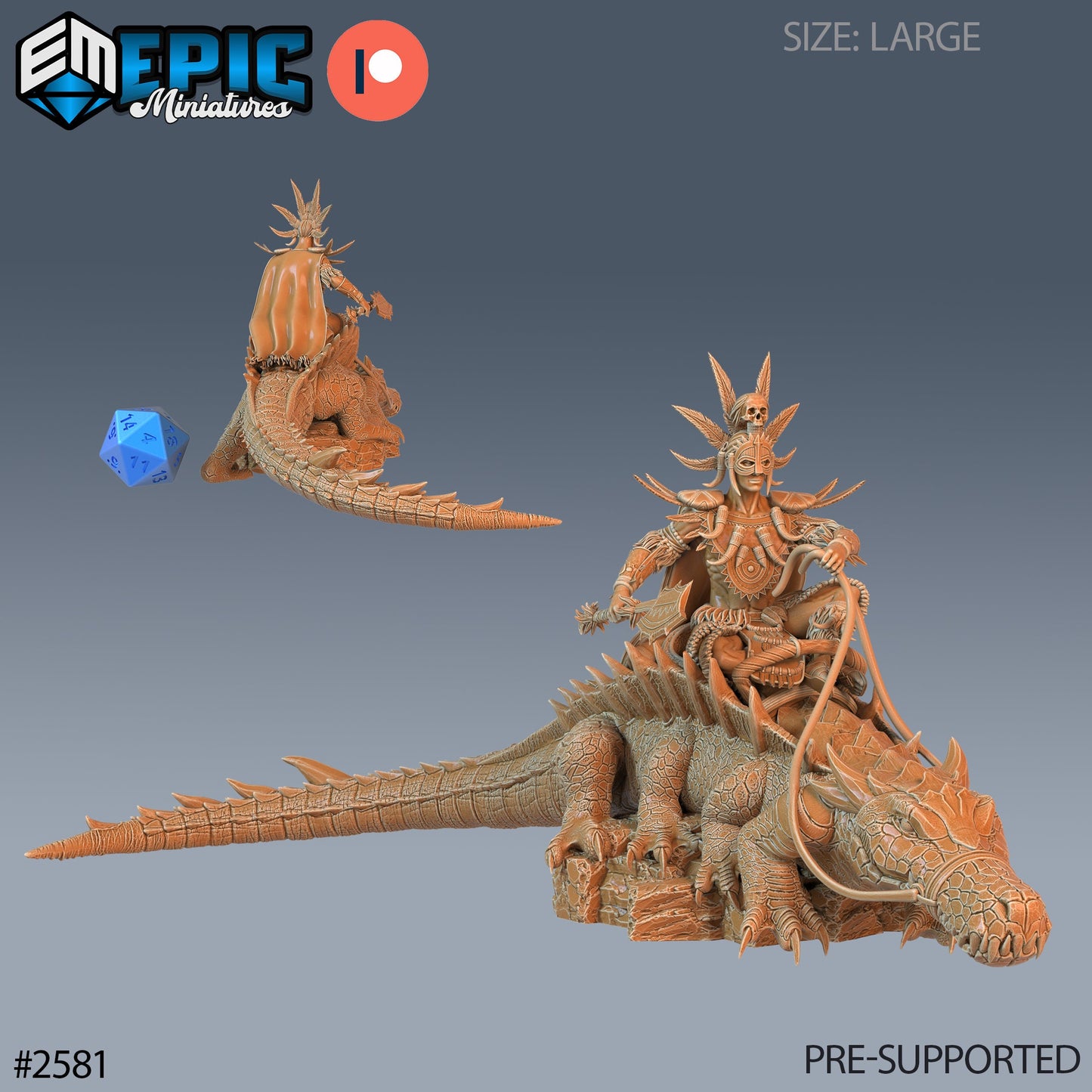 Voodoo Priest (3 Variants Available) - Epic Miniatures