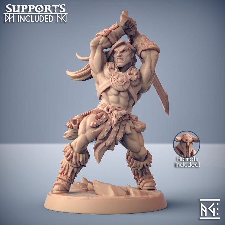 Dragonpeak Barbarian B (Modular) - Artisan Guild