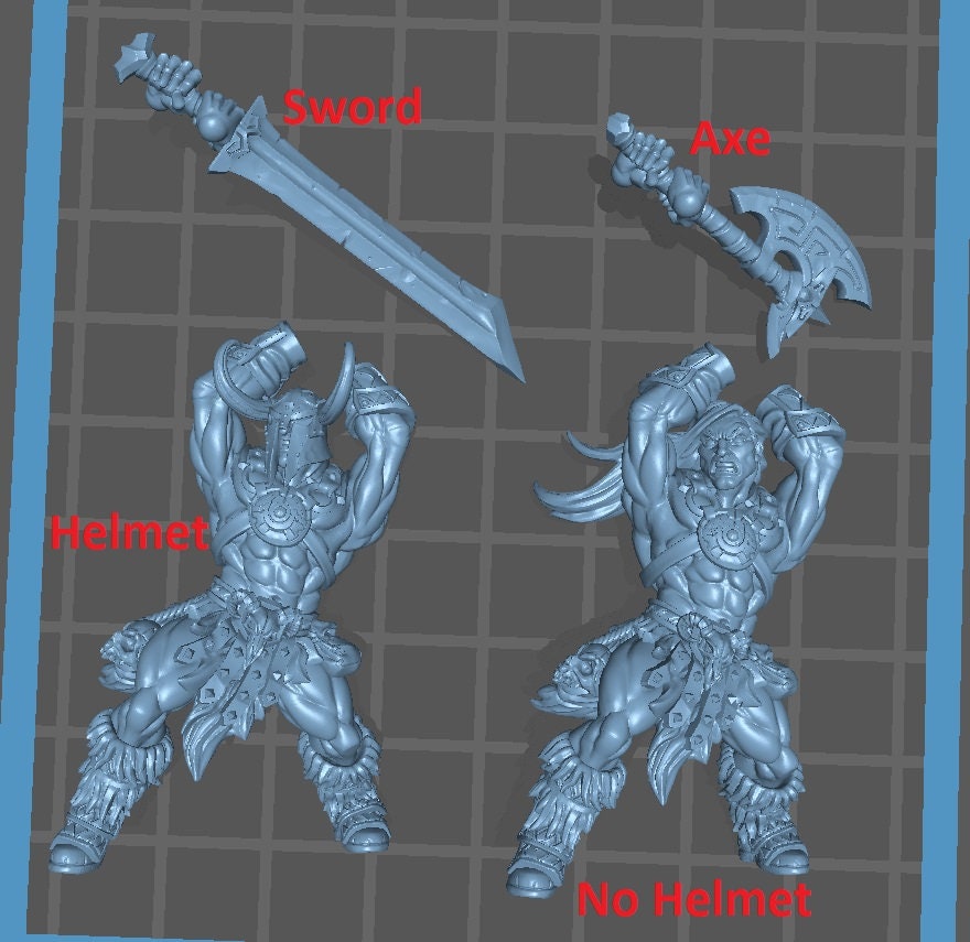 Dragonpeak Barbarian B (Modular) - Artisan Guild