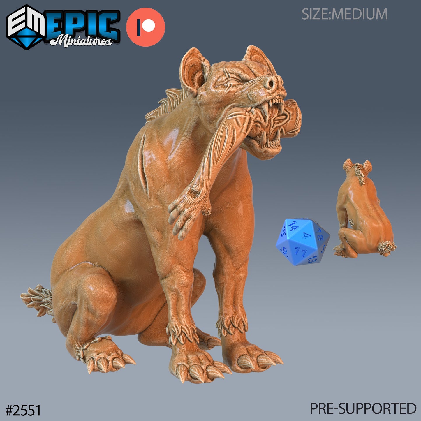 Hyena (3 Variants Available) - Epic Miniatures