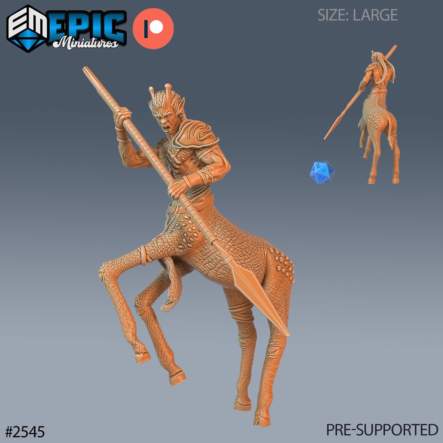 Giraffe Centaur (3 Variants Available) - Epic Miniatures