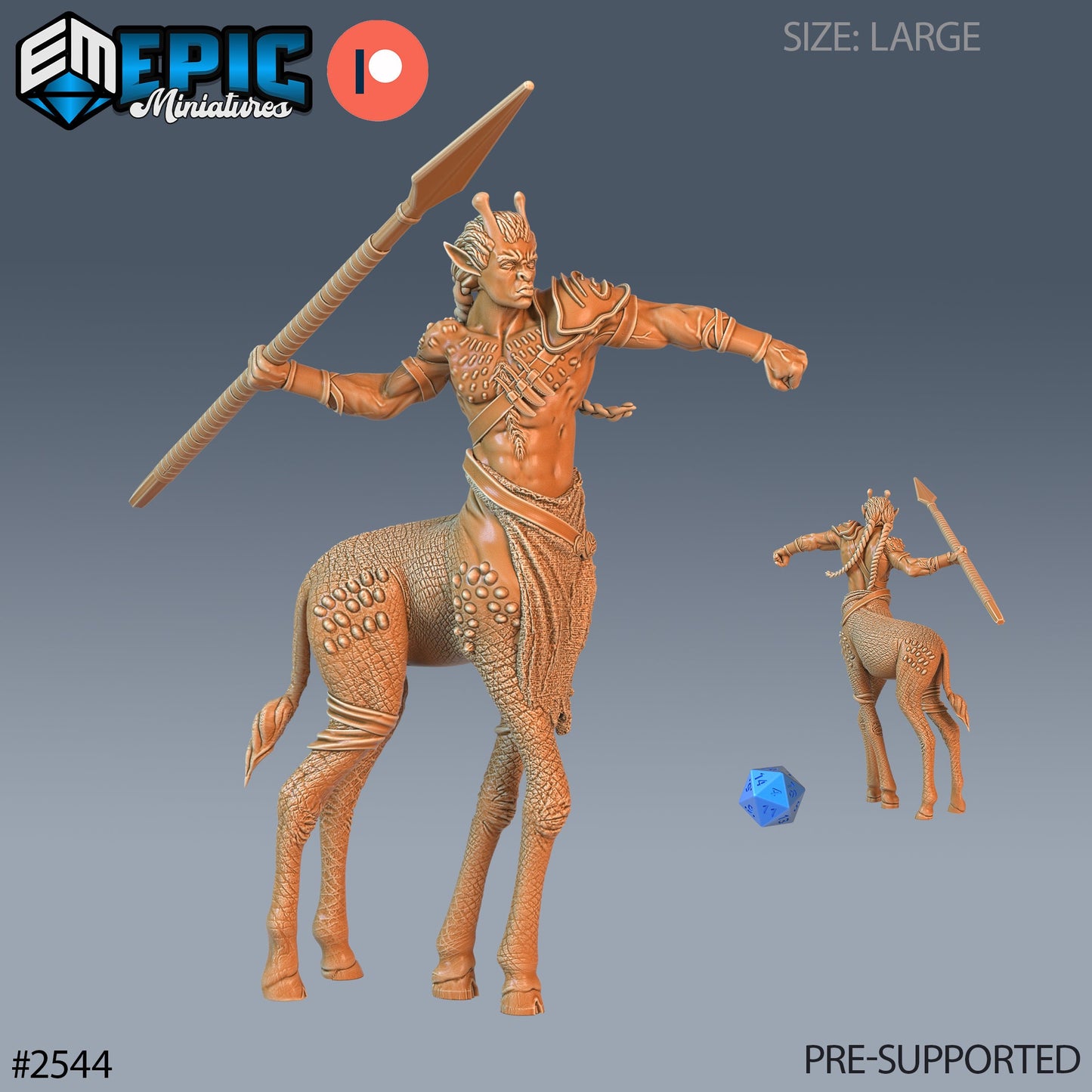 Giraffe Centaur (3 Variants Available) - Epic Miniatures