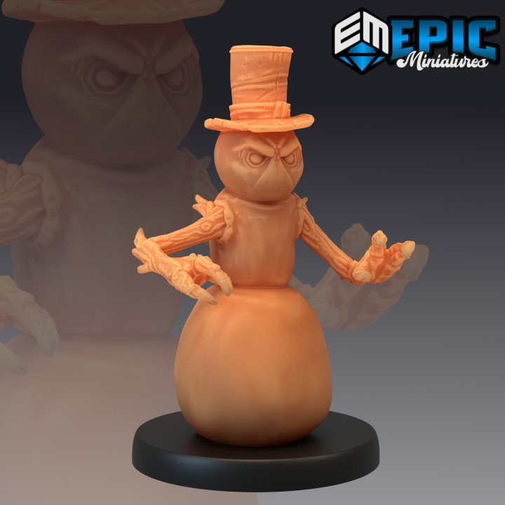 Animated Snowman (5 Variants Available) - Epic Miniatures