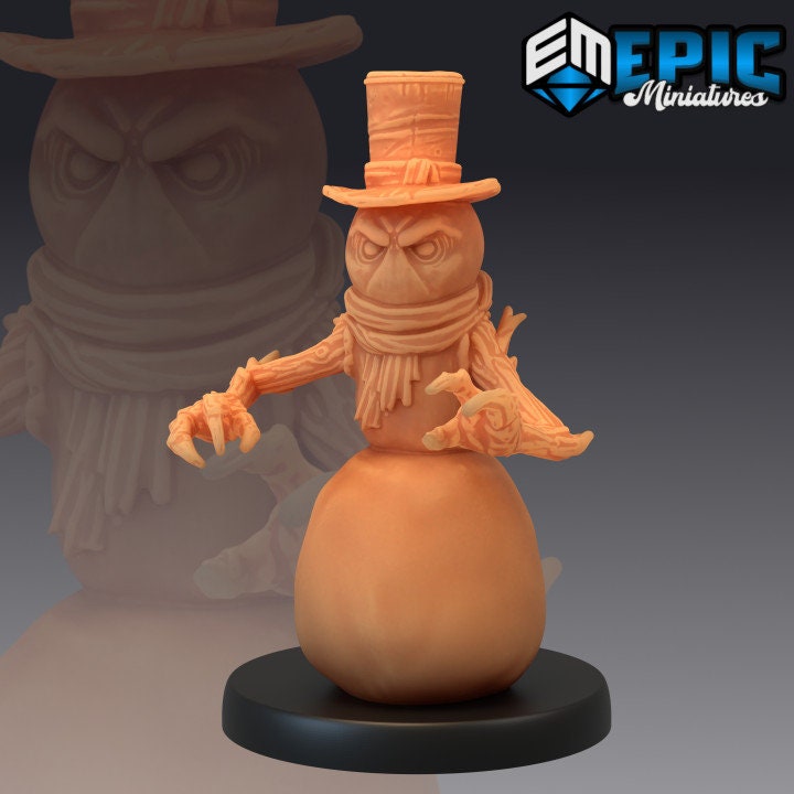 Animated Snowman (5 Variants Available) - Epic Miniatures