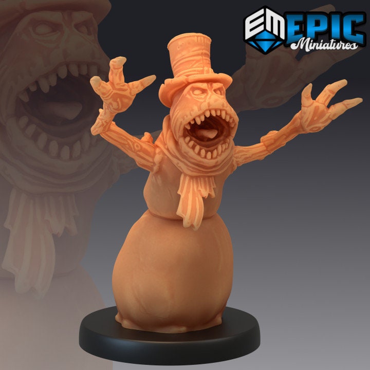 Animated Snowman (5 Variants Available) - Epic Miniatures