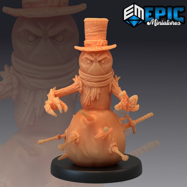 Animated Snowman (5 Variants Available) - Epic Miniatures