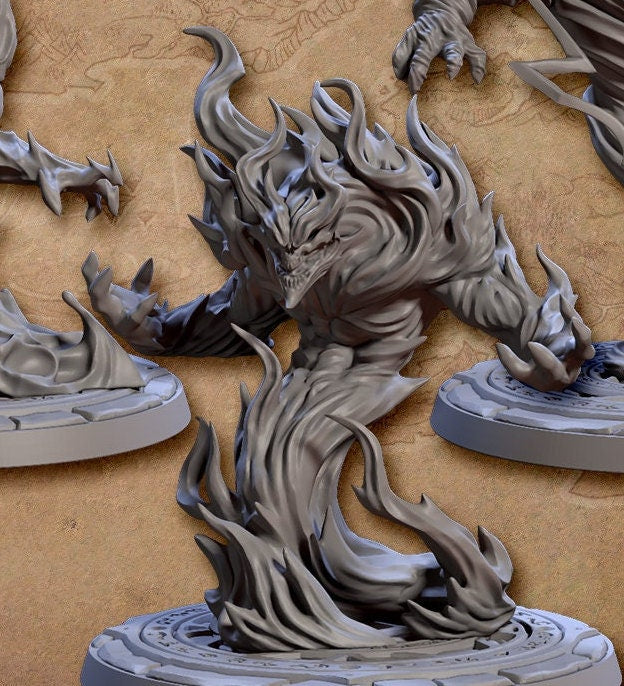 Summoned Elementals (4 Variants Available) - Artisan Guild