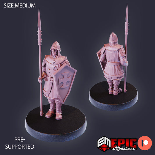 City Guard (3 Variants Available) - Epic Miniatures