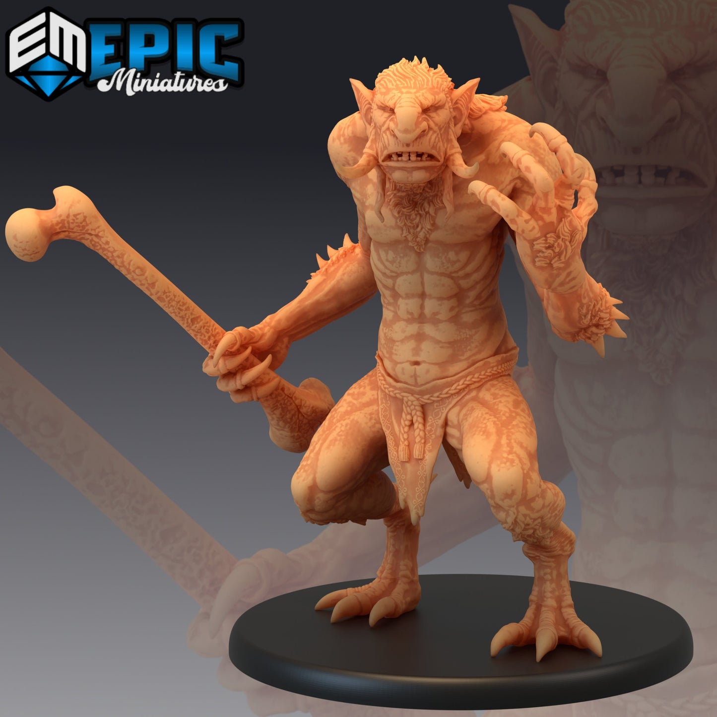 Forest Troll (3 Variants) - Epic Miniatures