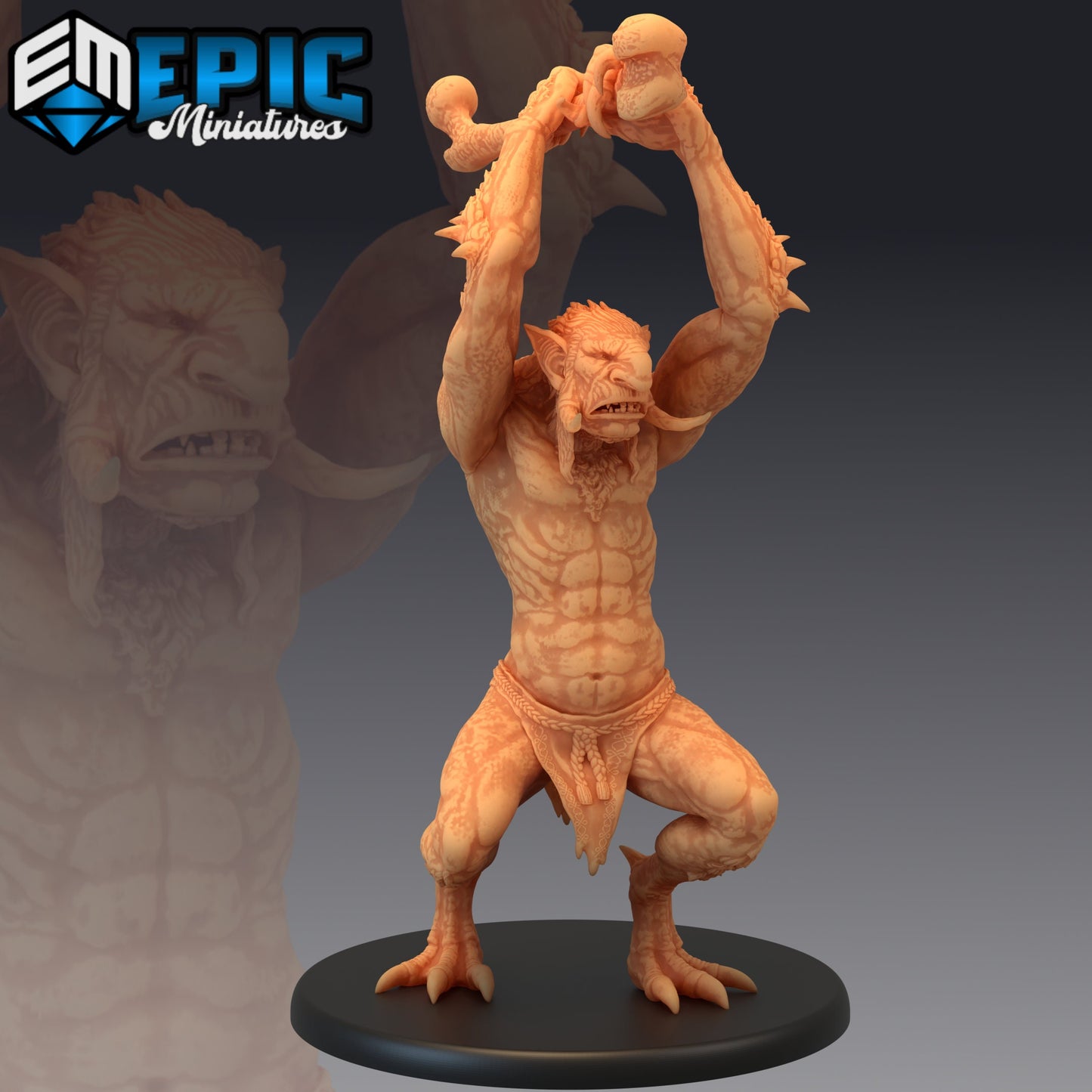 Forest Troll (3 Variants) - Epic Miniatures