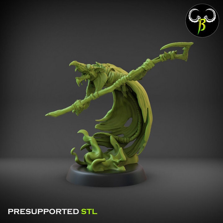 Mist Rats - Heavy Weapon Squad (9 Variants Available) - Clay Beast Creations