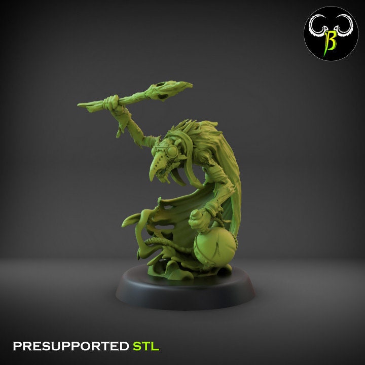 Mist Rats - Leader Squad (3 Variants Available) - Clay Beast Creations