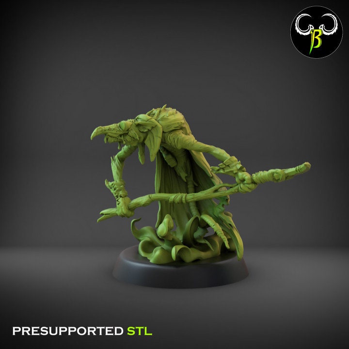 Mist Rats - Heavy Weapon Squad (9 Variants Available) - Clay Beast Creations