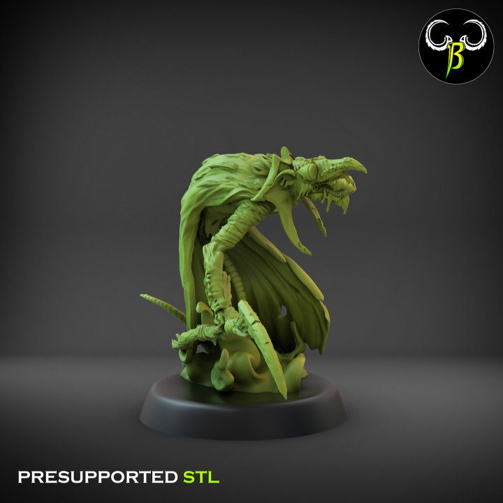 Mist Rats - Heavy Weapon Squad (9 Variants Available) - Clay Beast Creations