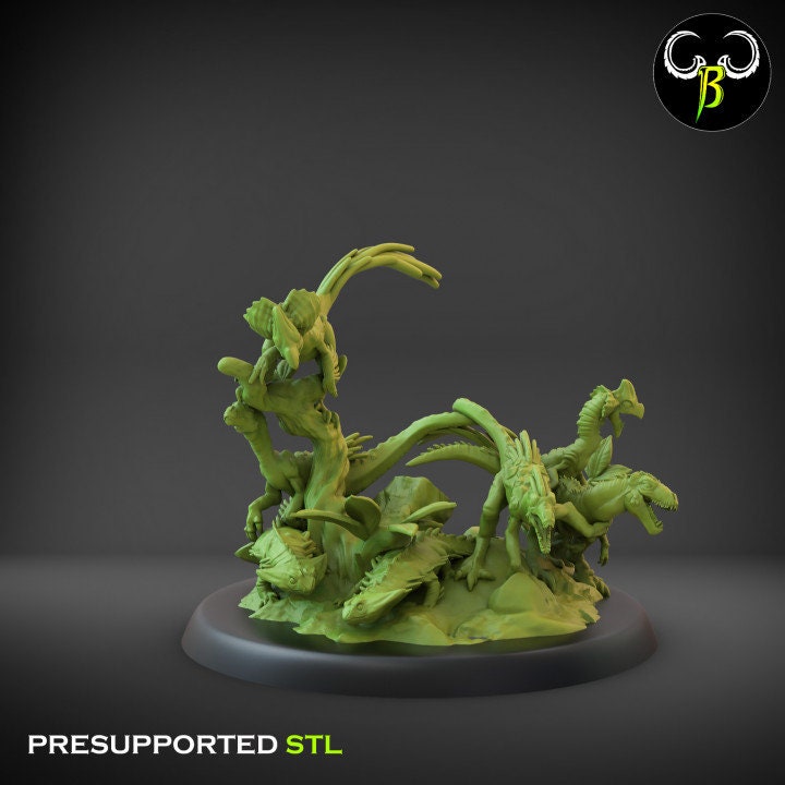 Saurian Swarm (6 Variants Available) - Clay Beast Creations