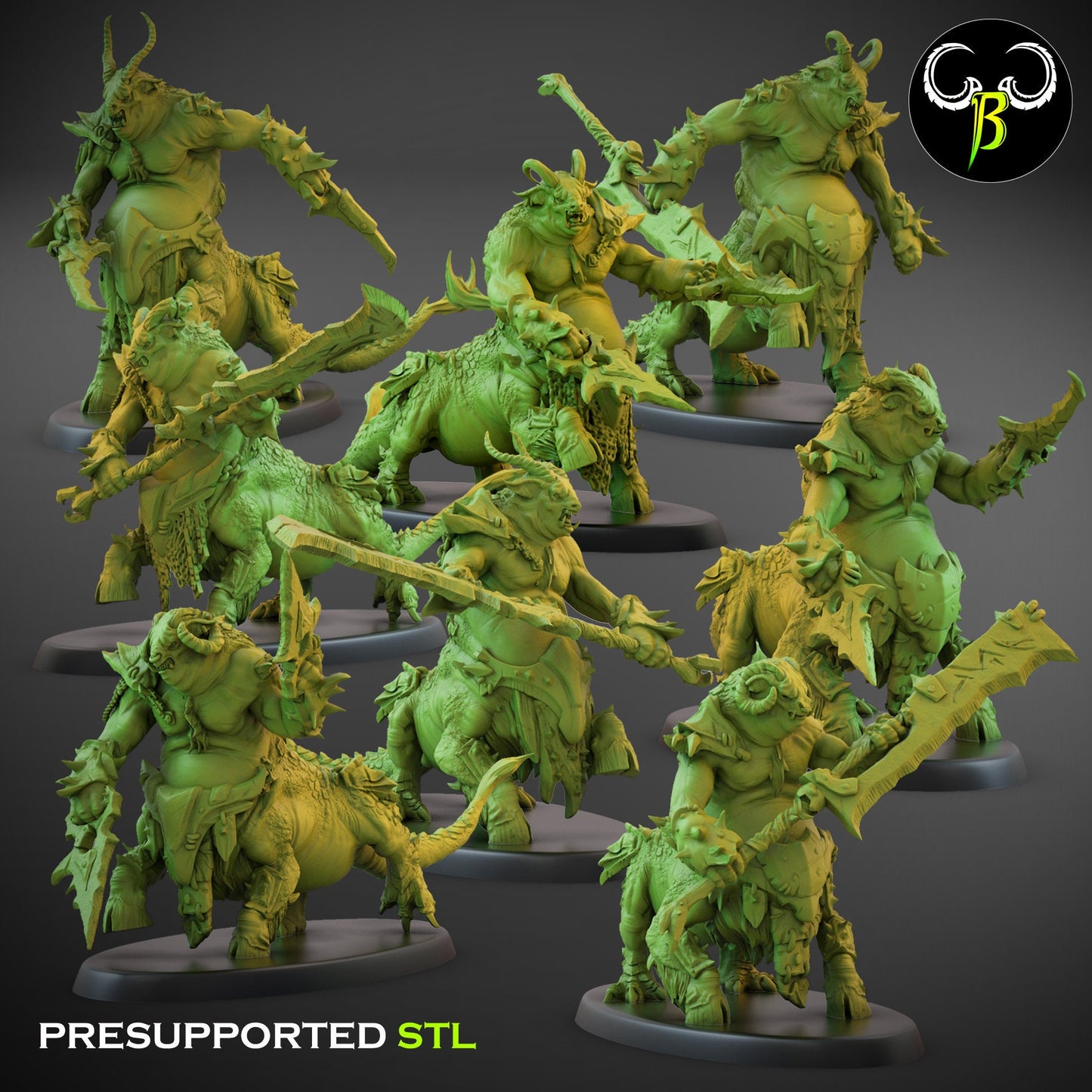 Centigon (8 Variants) - Clay Beast Creations