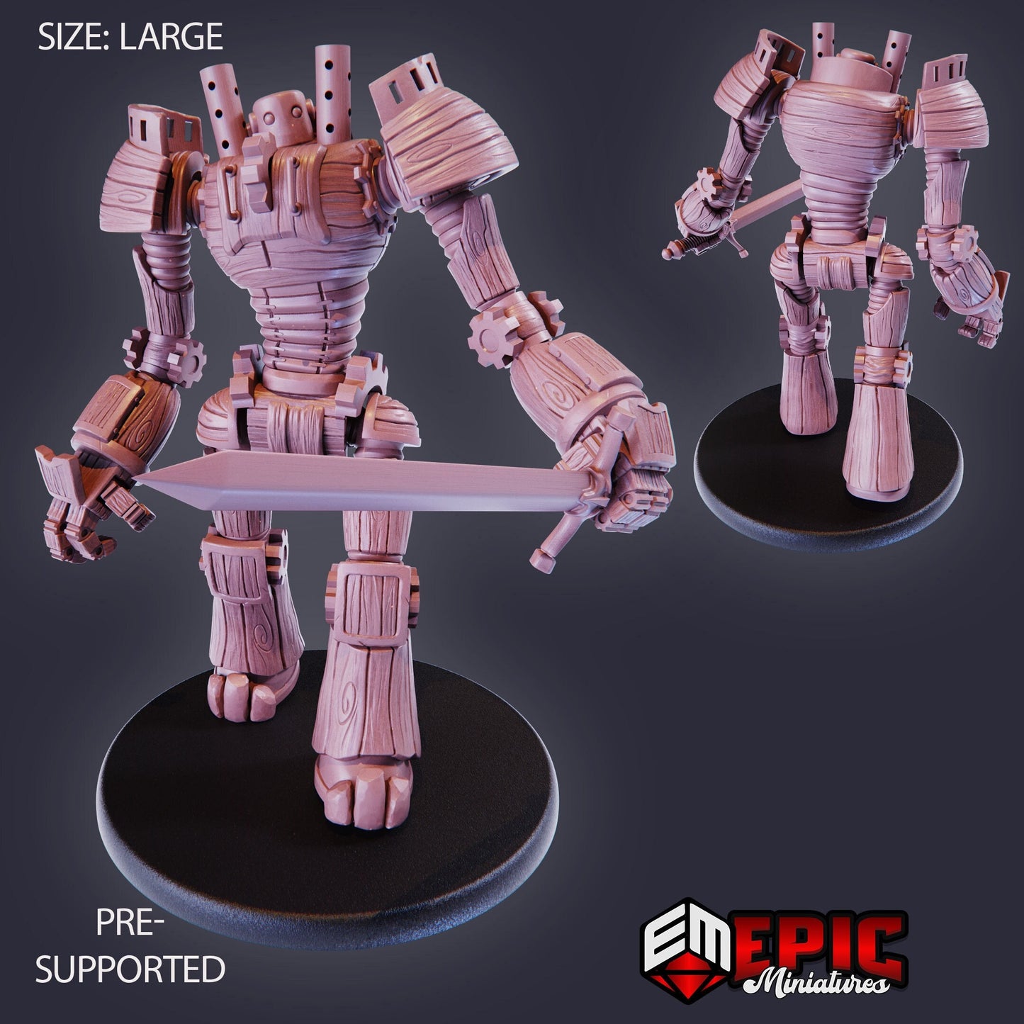 Wood Construct (3 Variants Available) - Epic Miniatures