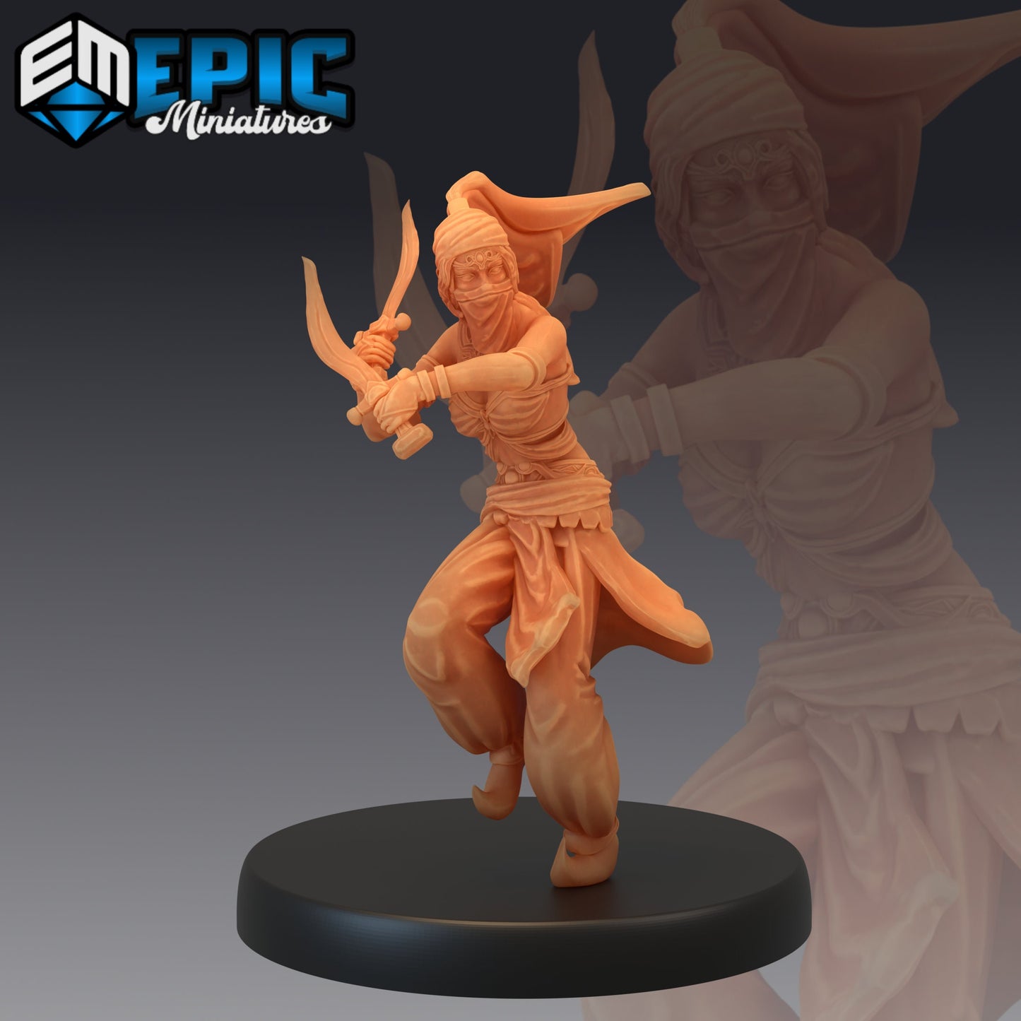 Orient Princess (3 Variants) - Epic Miniatures