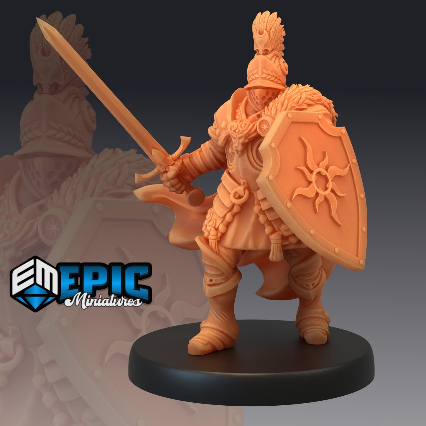 Castle Knight (3 Variants) - Epic Miniatures