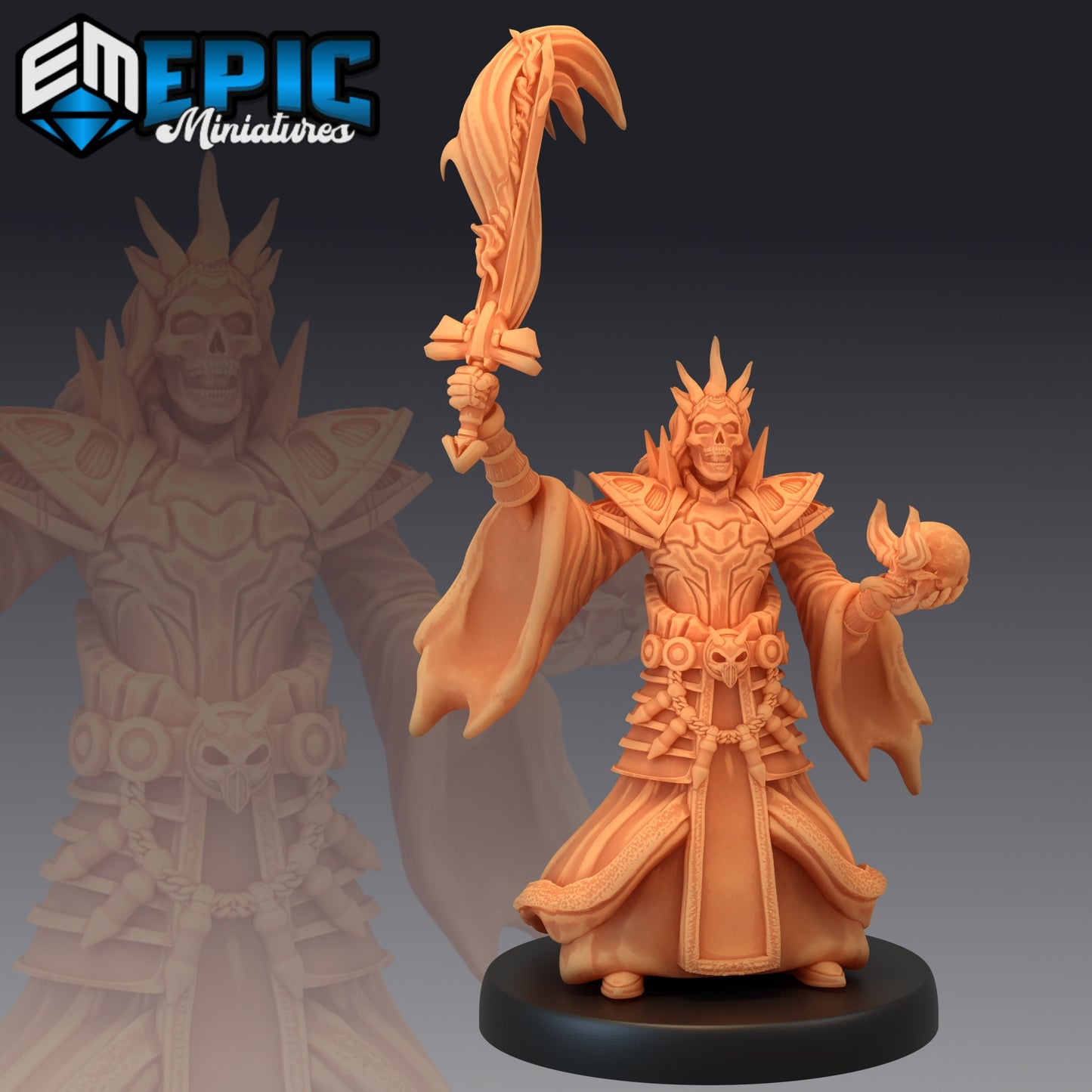 Ancient Lich (3 Variants) - Epic Miniatures