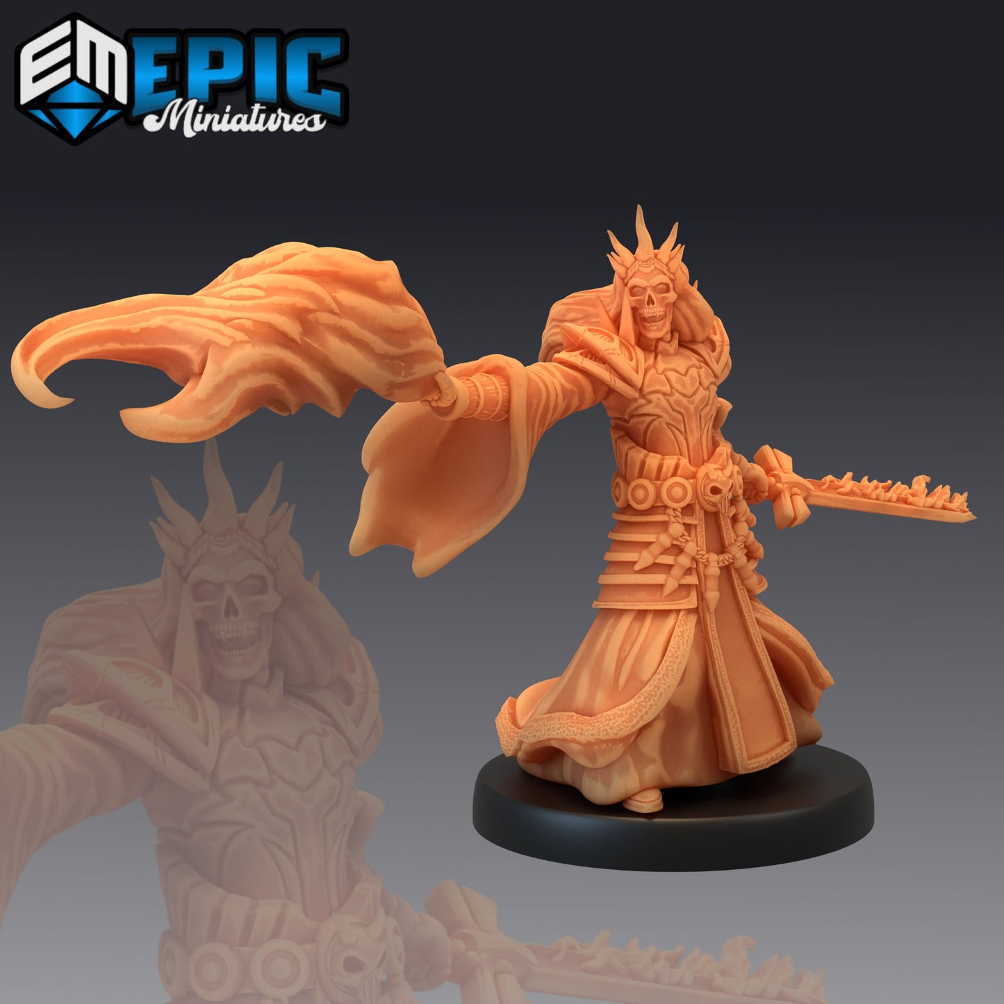 Ancient Lich (3 Variants) - Epic Miniatures