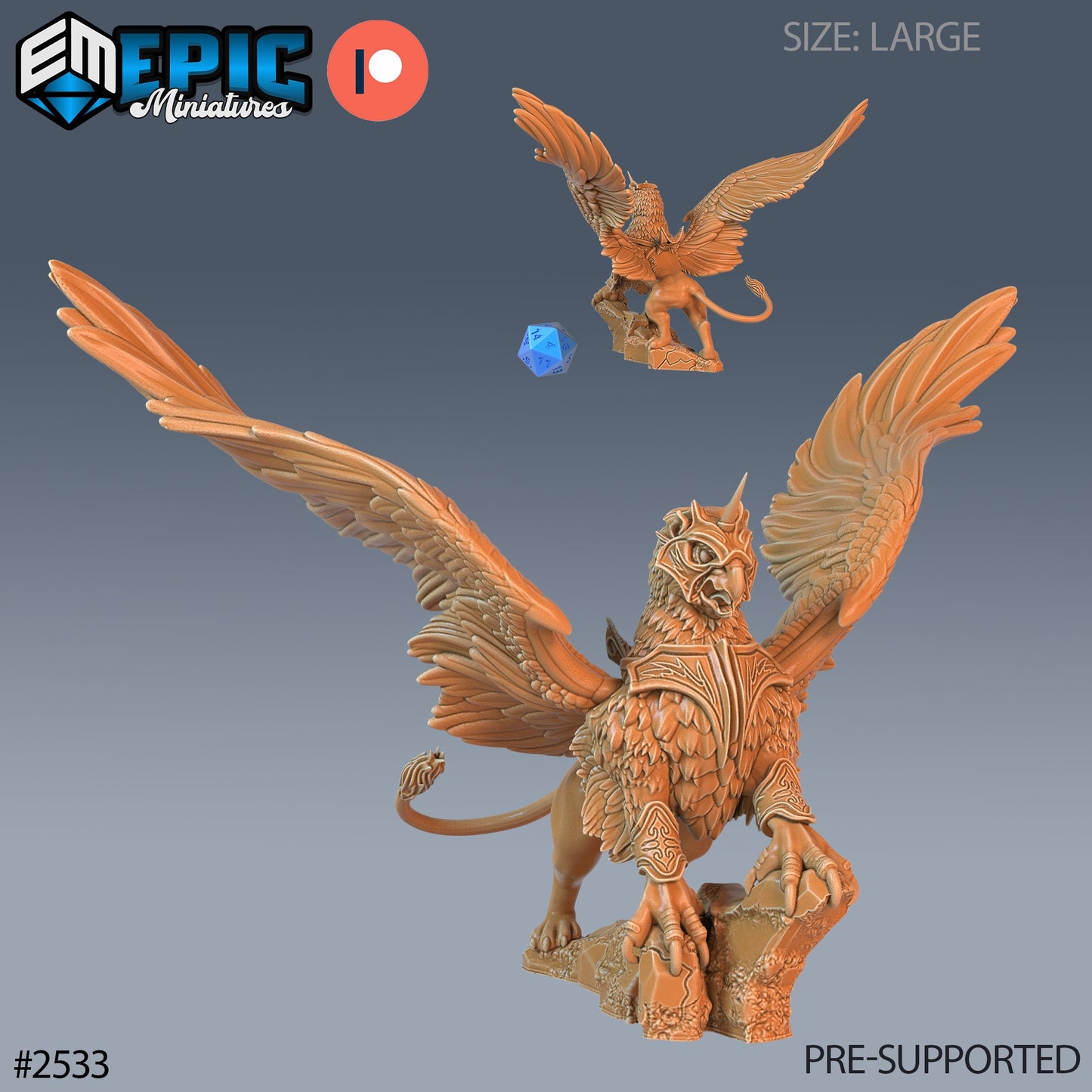 Griffin (4 Variants Available) - Epic Miniatures