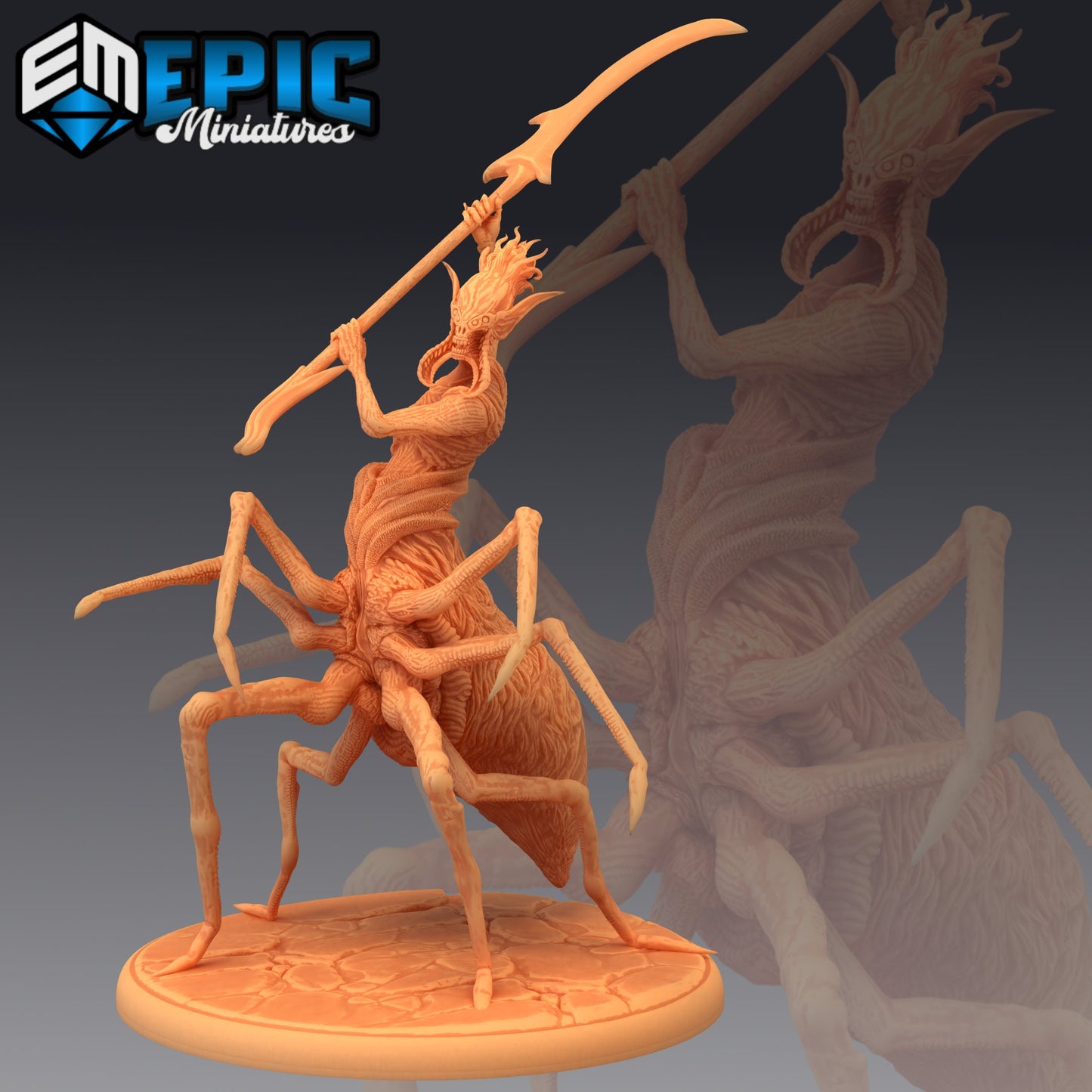 Drider Abomination (3 Variants) - Epic Miniatures