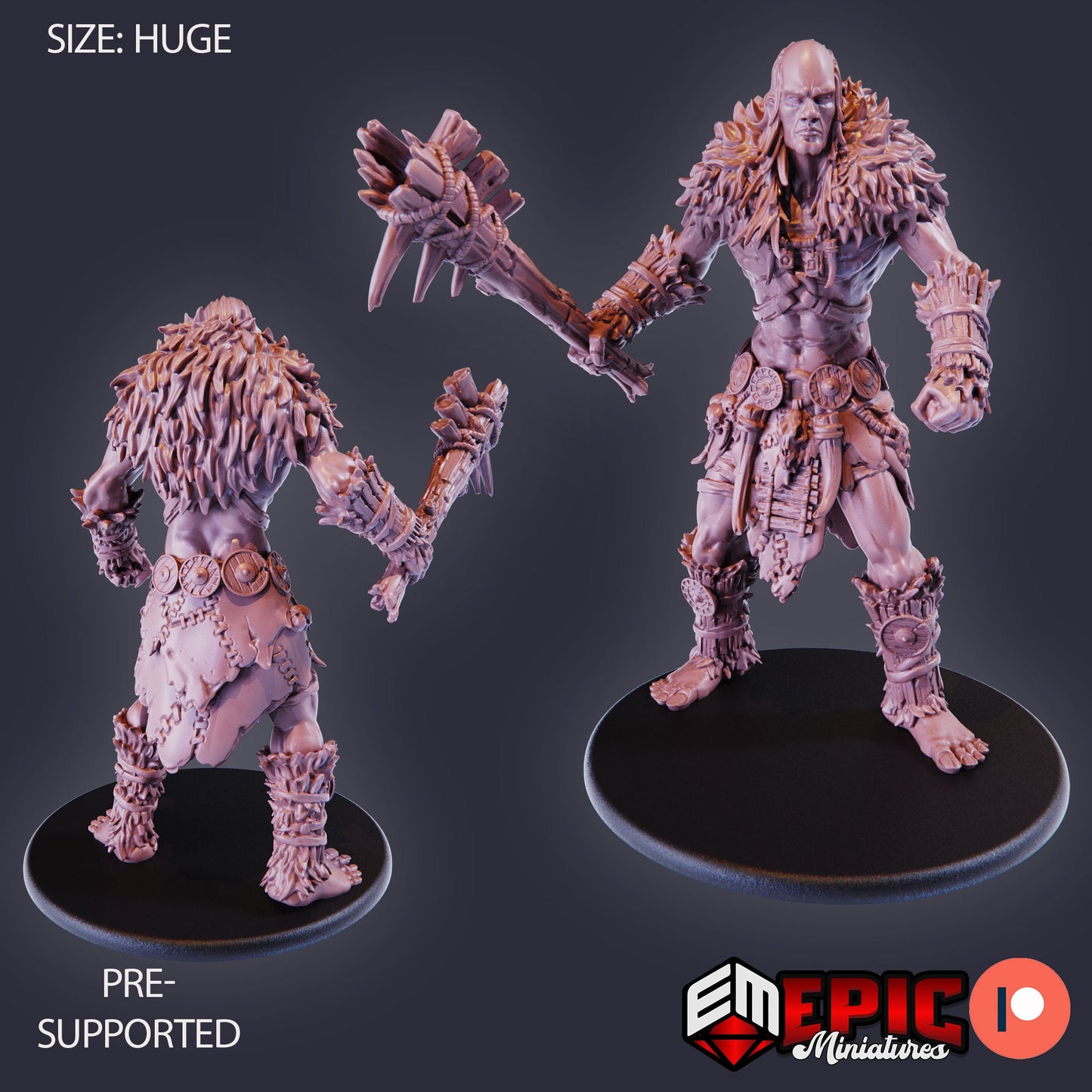 Stone Giant (4 Variants Available) - Epic Miniatures