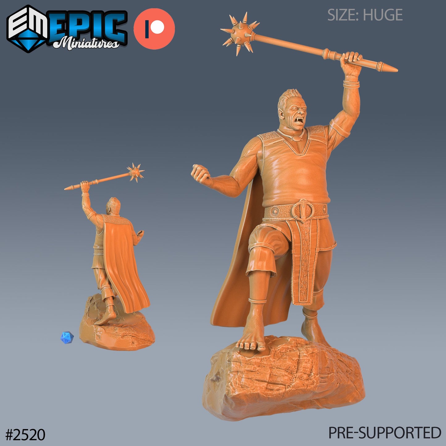 Cloud Giant (3 Variants Available) - Epic Miniatures