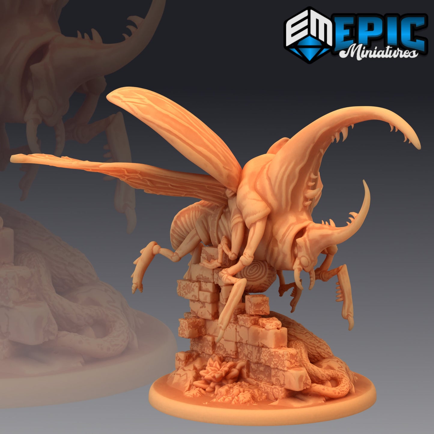 Giant Beetle (3 Variants) - Epic Miniatures