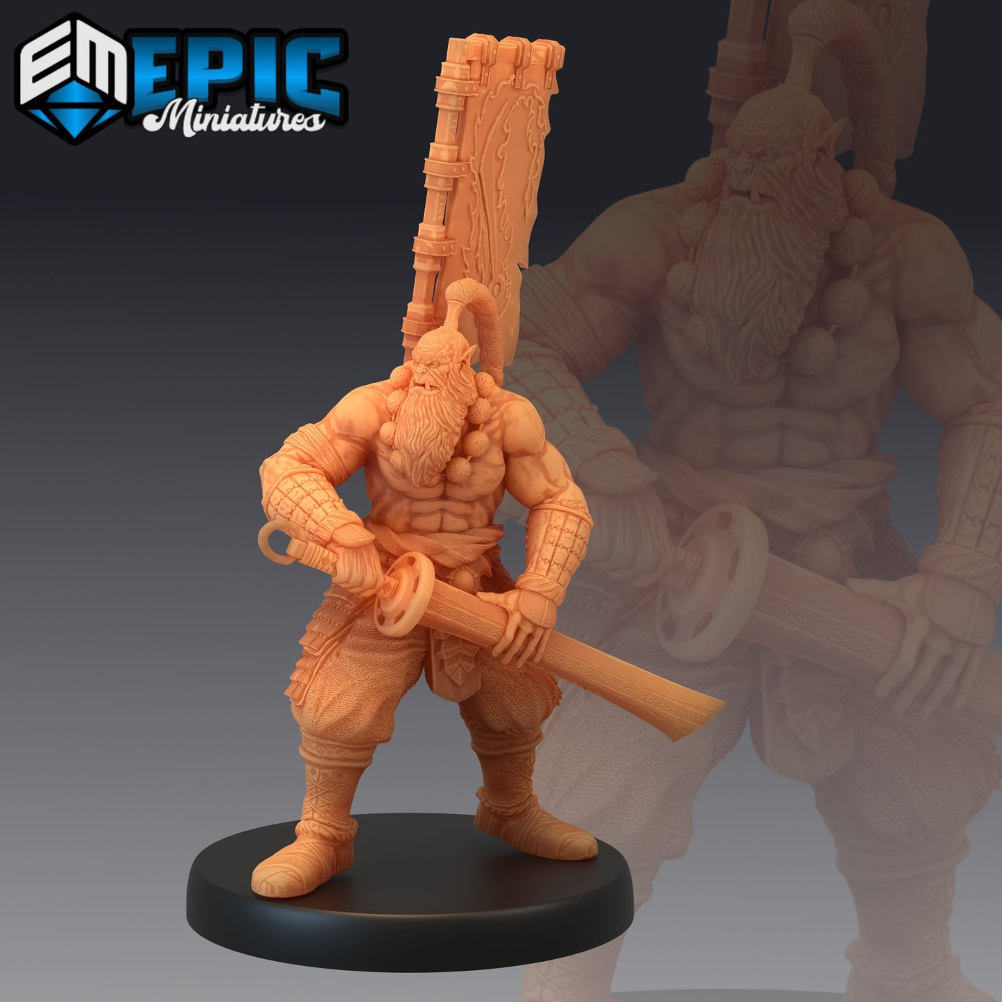 Orc Blade Master (3 Variants) - Epic Miniatures
