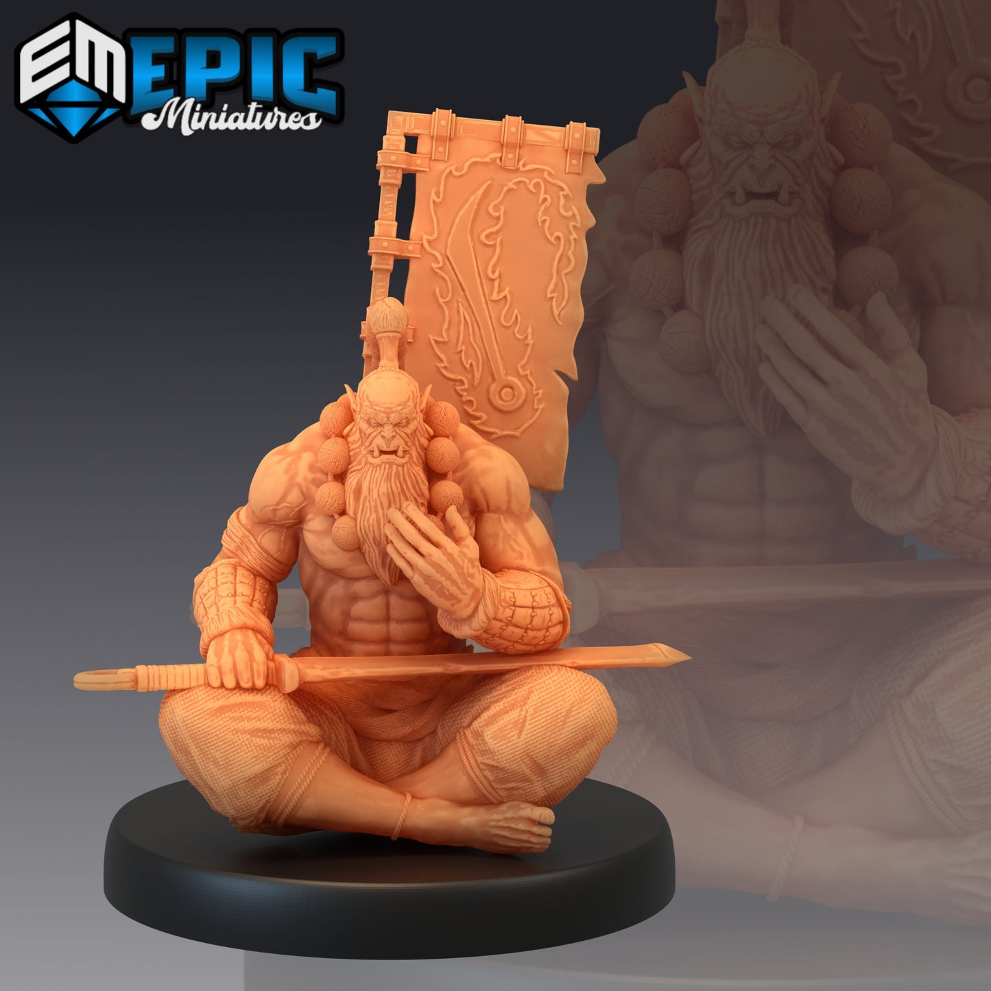 Orc Blade Master (3 Variants) - Epic Miniatures