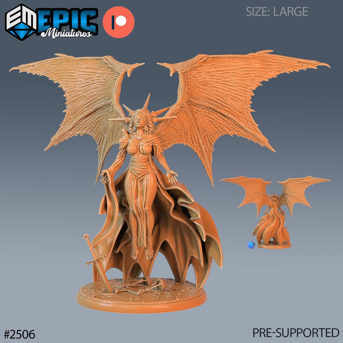 Justicia (3 Variants Available) - Epic Miniatures