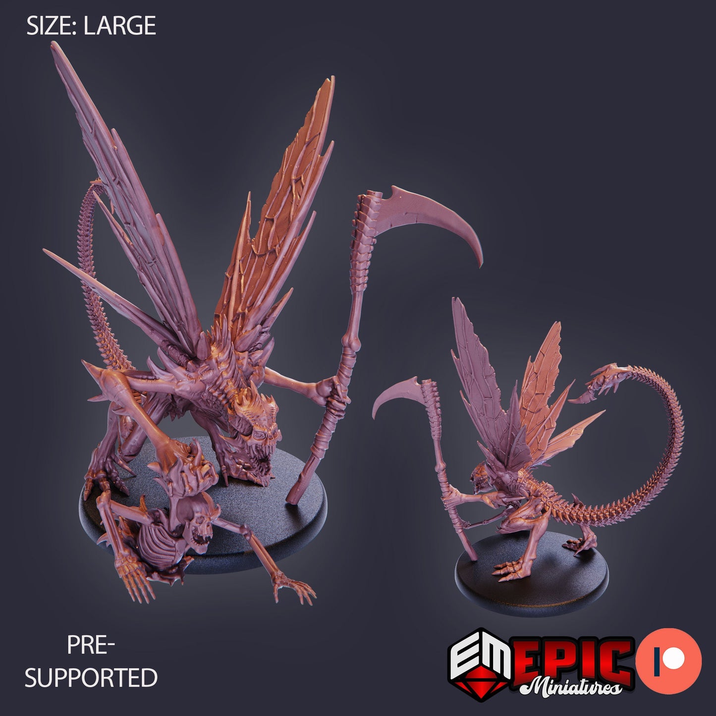 Bone Devil (4 Variants) - Epic Miniatures