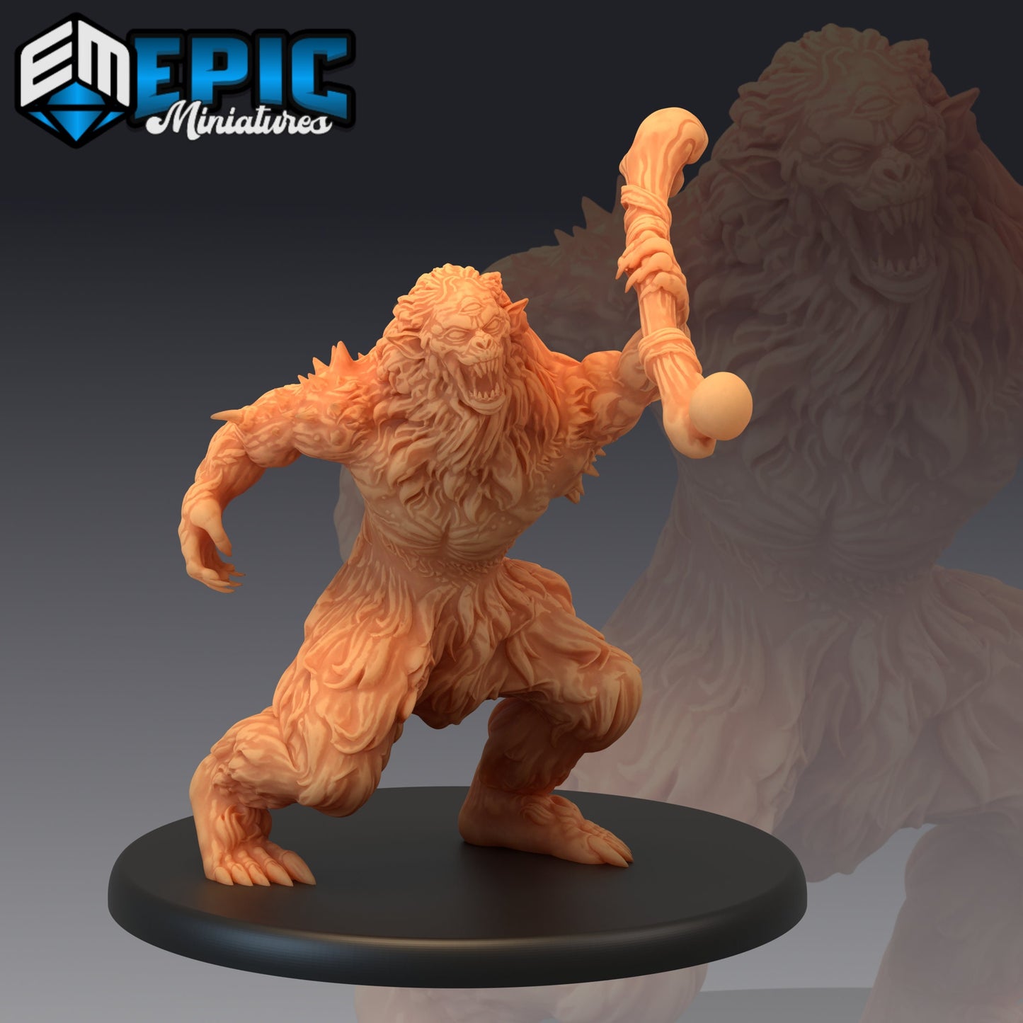 Burrowing Troll (3 Variants) - Epic Miniatures