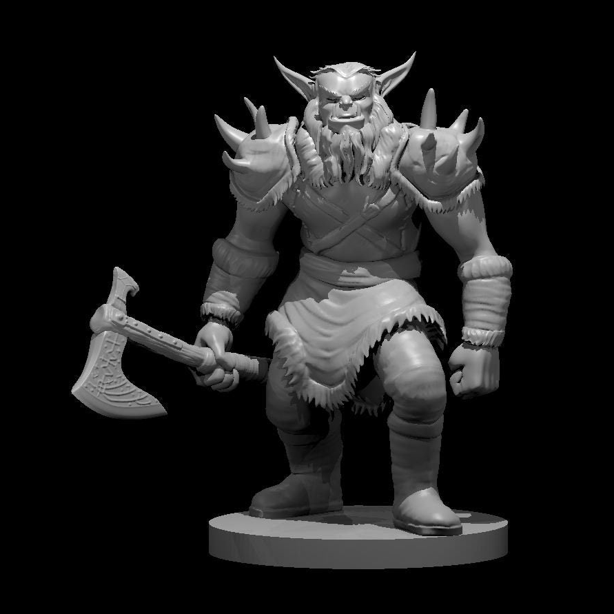 Bugbear Barbarian (5 Variants Available) - MZ4250