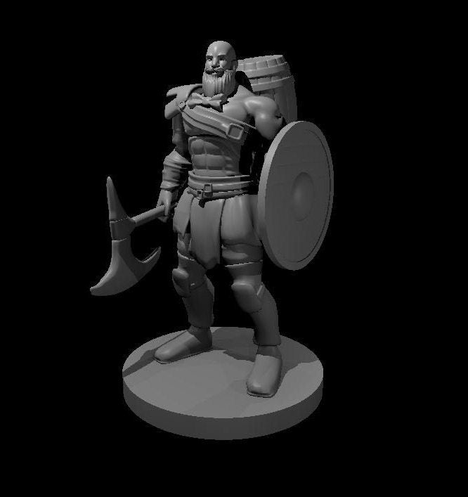 Human Barbarians (6 Variants Available) - MZ4250