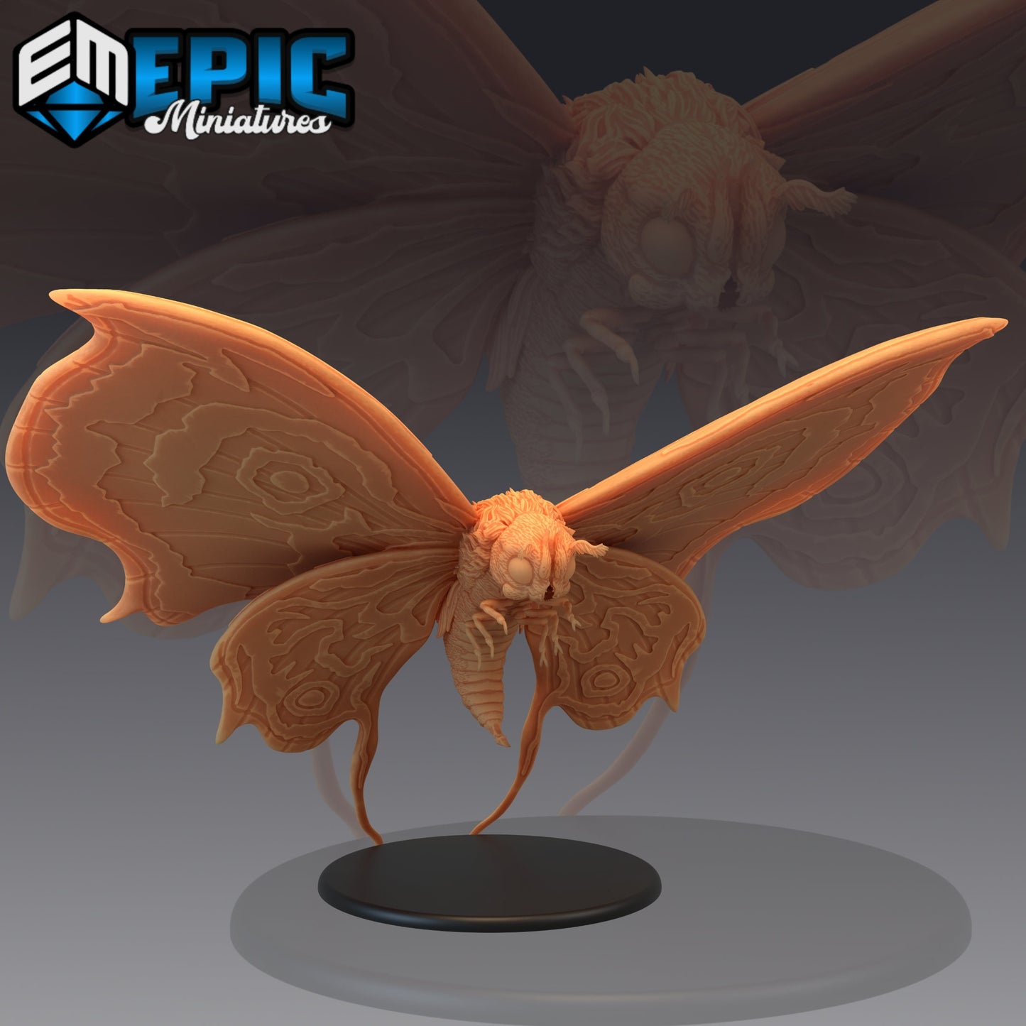 Giant Moth (4 Variants) - Epic Miniatures