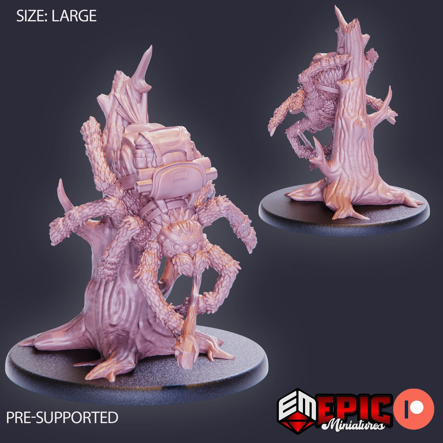 Spider Adventurer (3 Variants Available) - Epic Miniatures