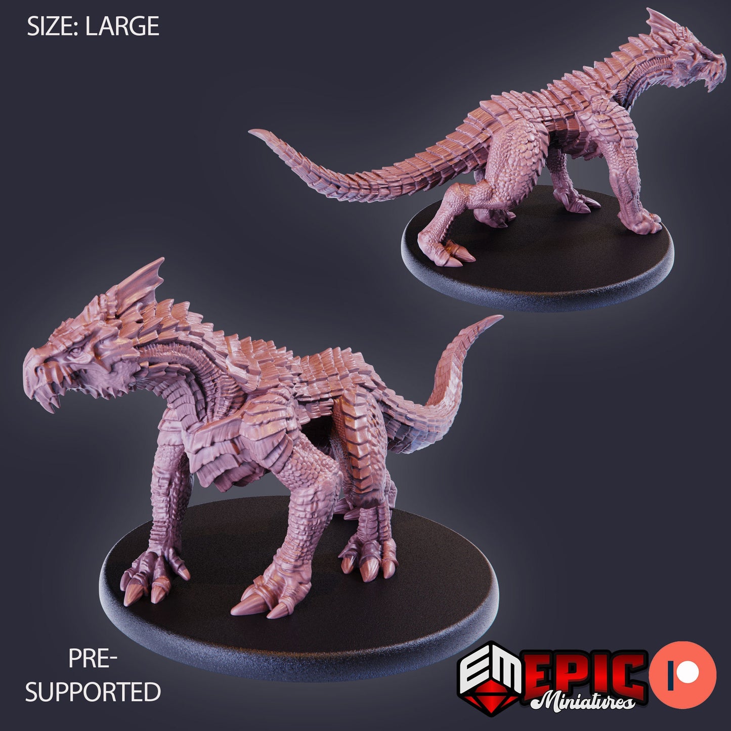 White Guard Drake (5 Variants Available) - Epic Miniatures