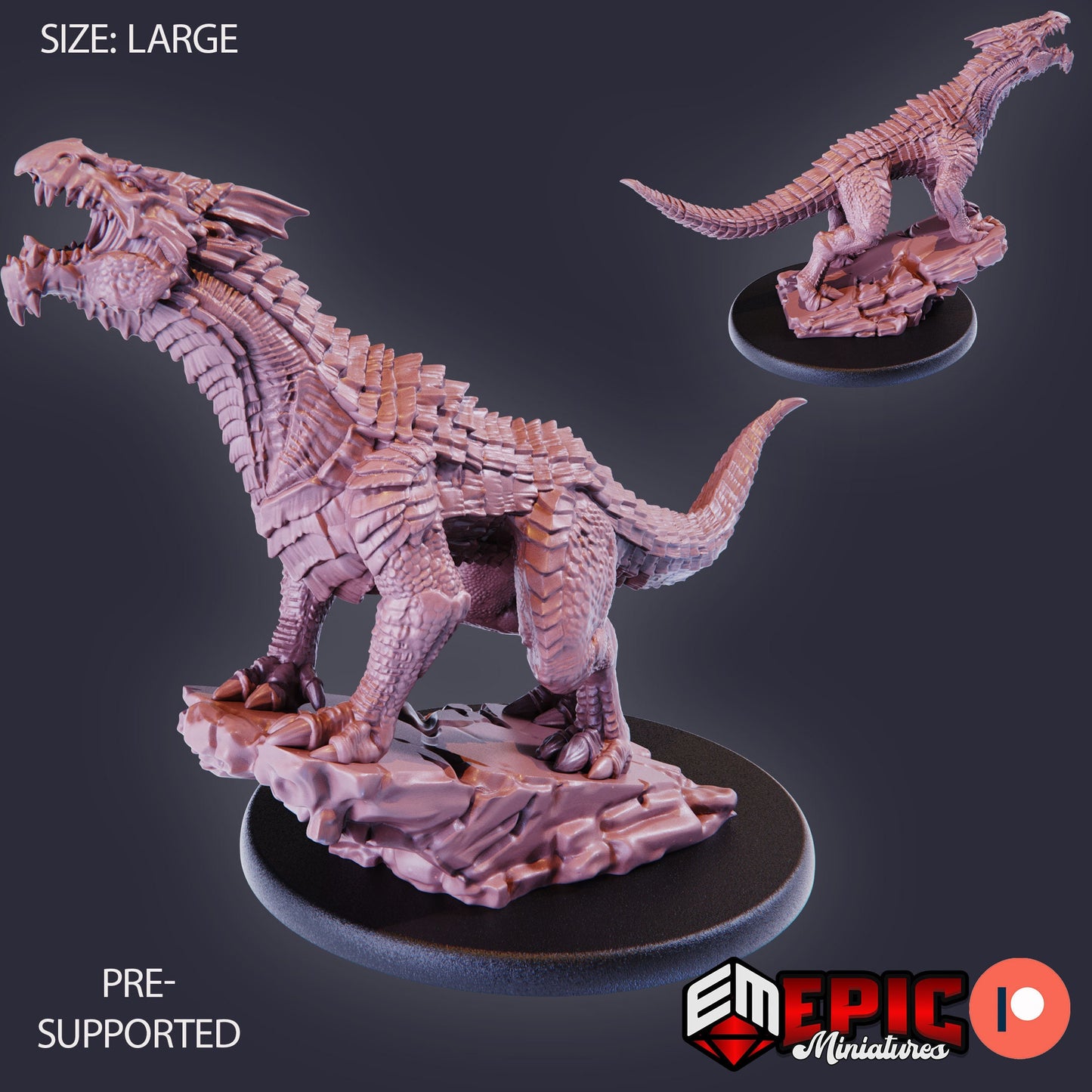 White Guard Drake (5 Variants Available) - Epic Miniatures
