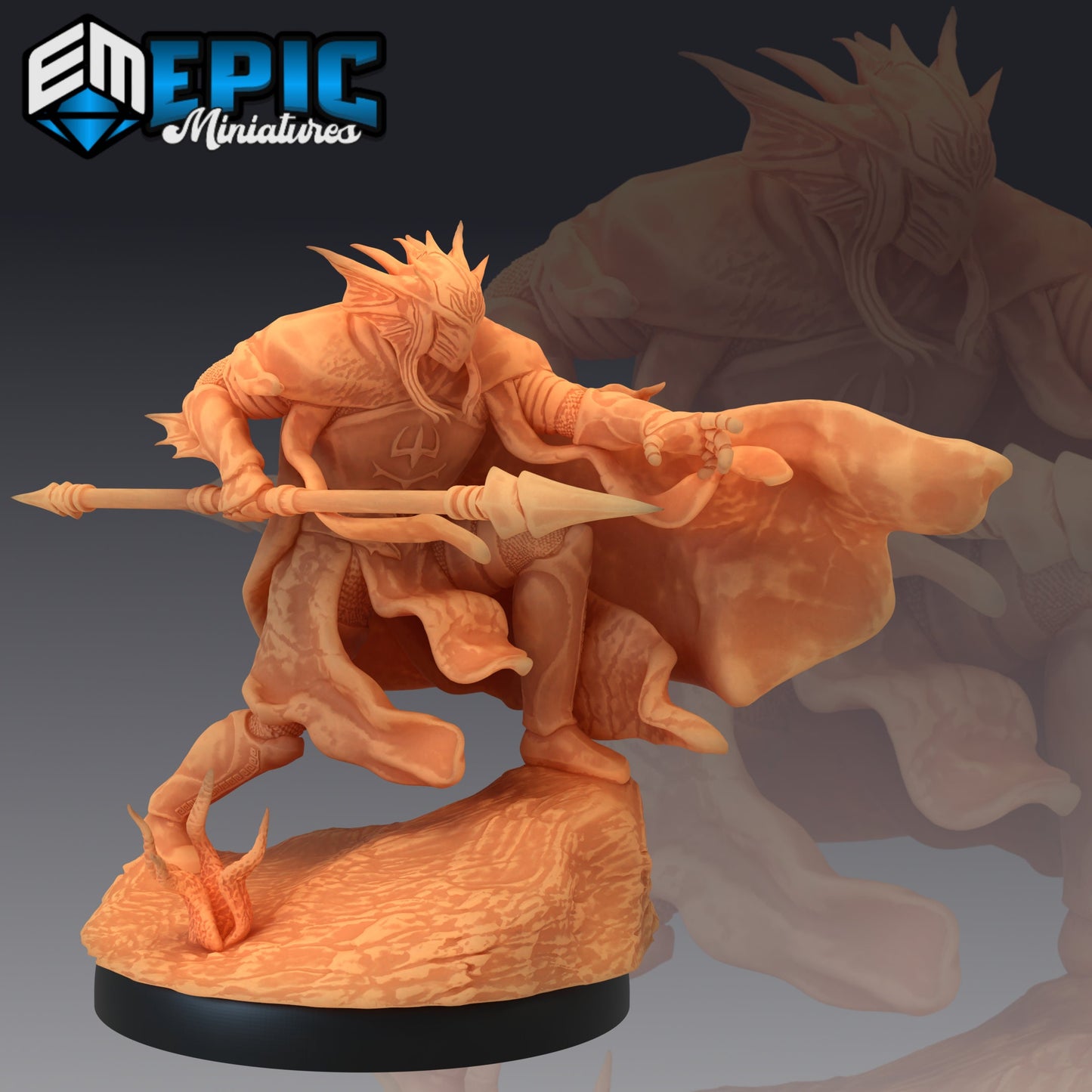 Atlantean Knight (3 Variants) - Epic Miniatures