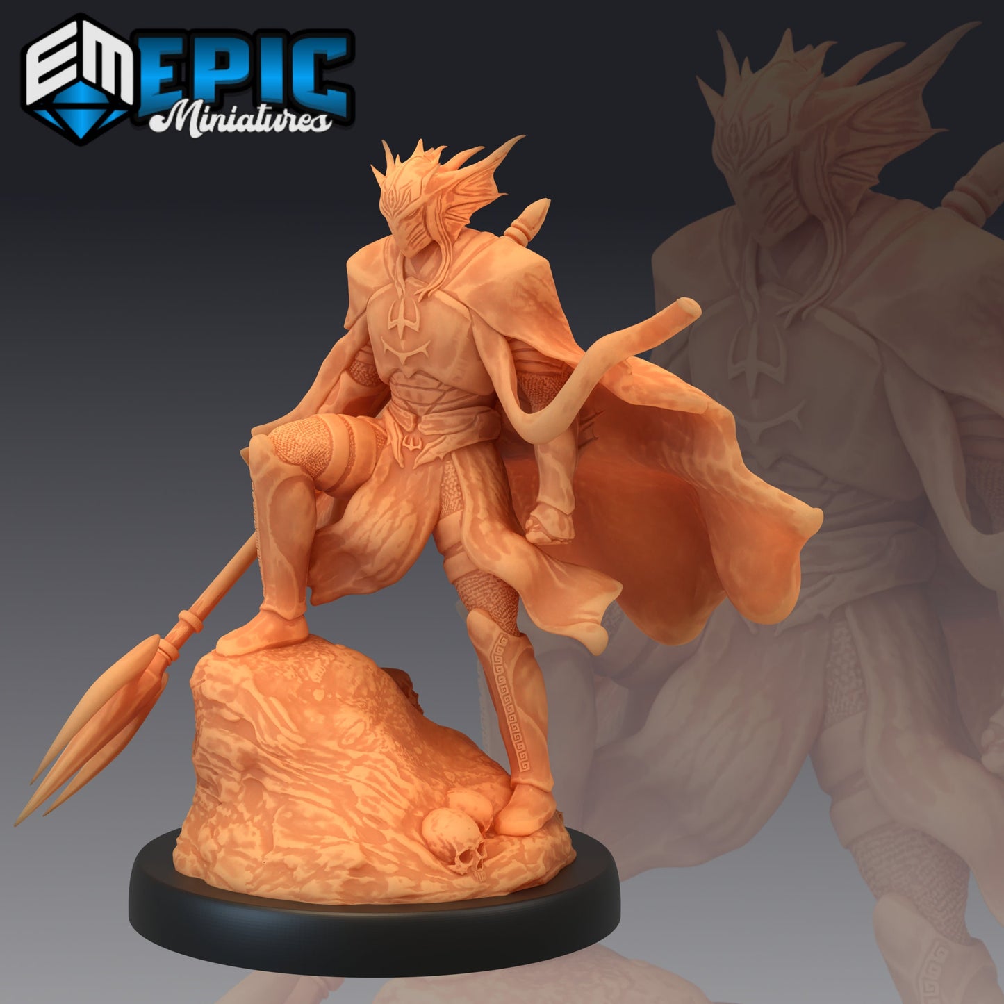 Atlantean Knight (3 Variants) - Epic Miniatures