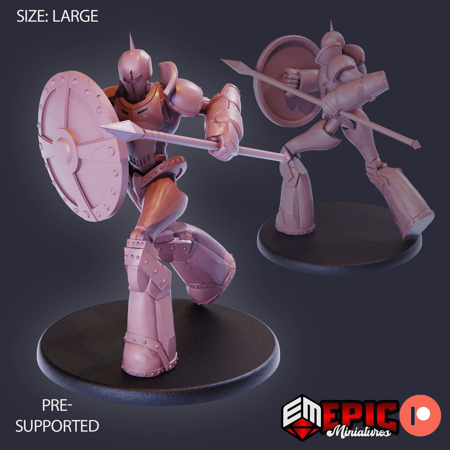 Construct Guard (3 Variants) - Epic Miniatures