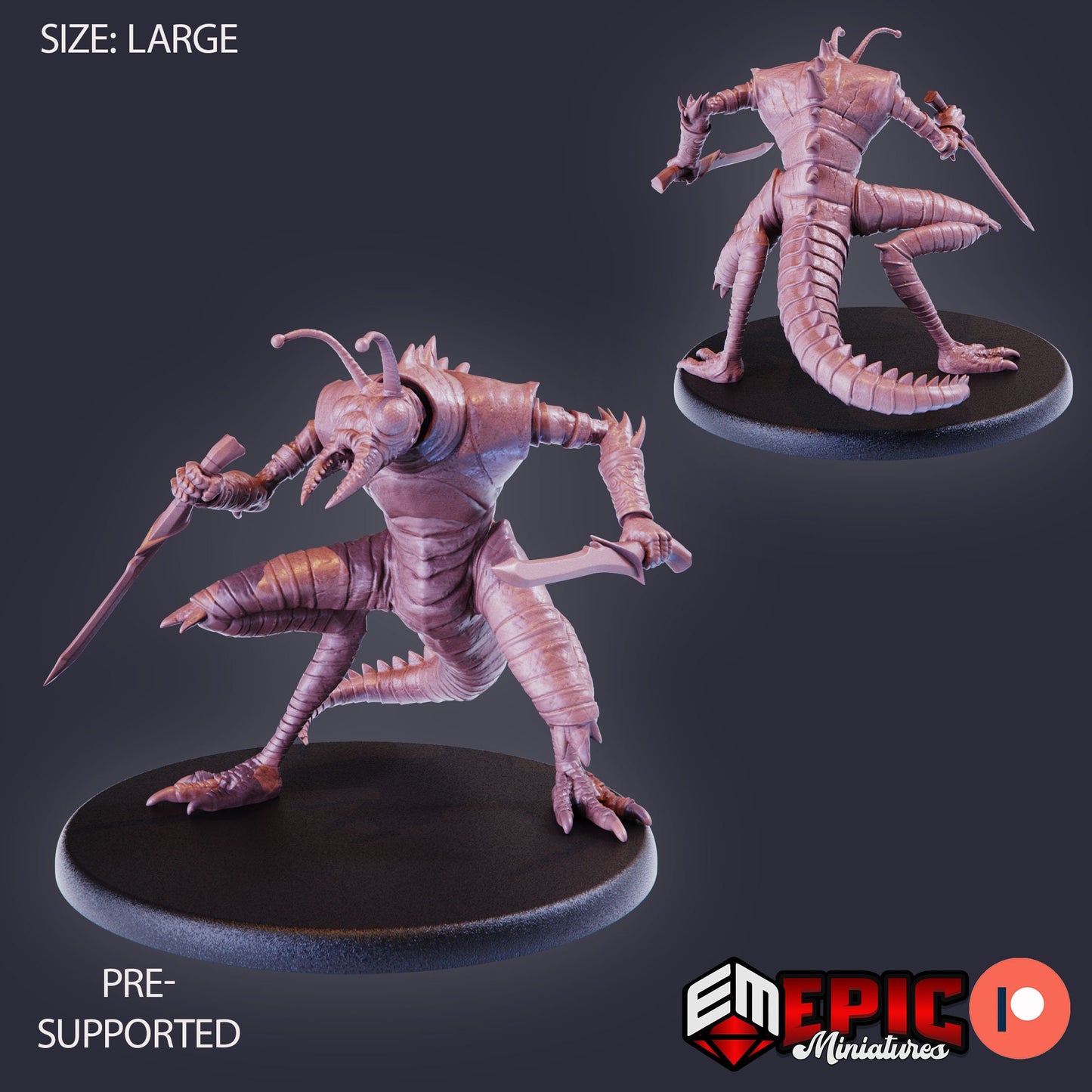 Ice Devil (3 Variants Available) - Epic Miniatures